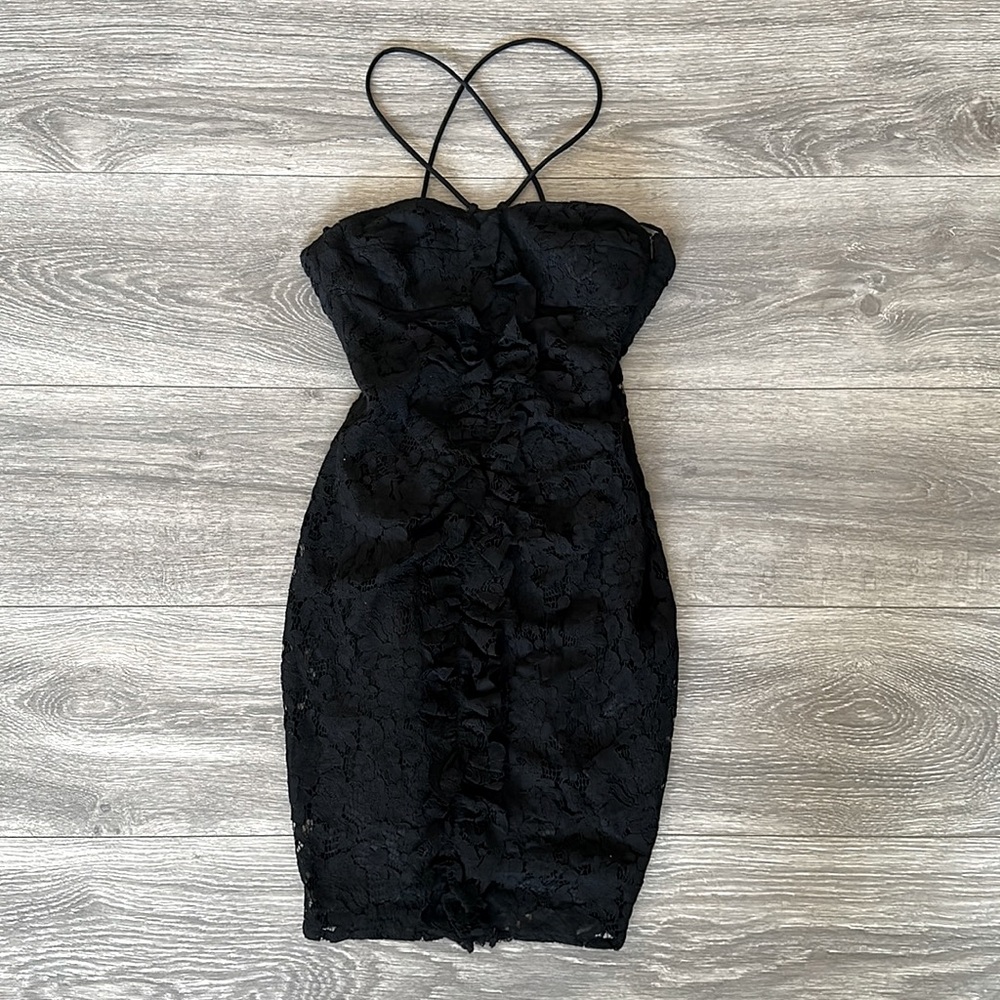 Zara Lace Mini Dress